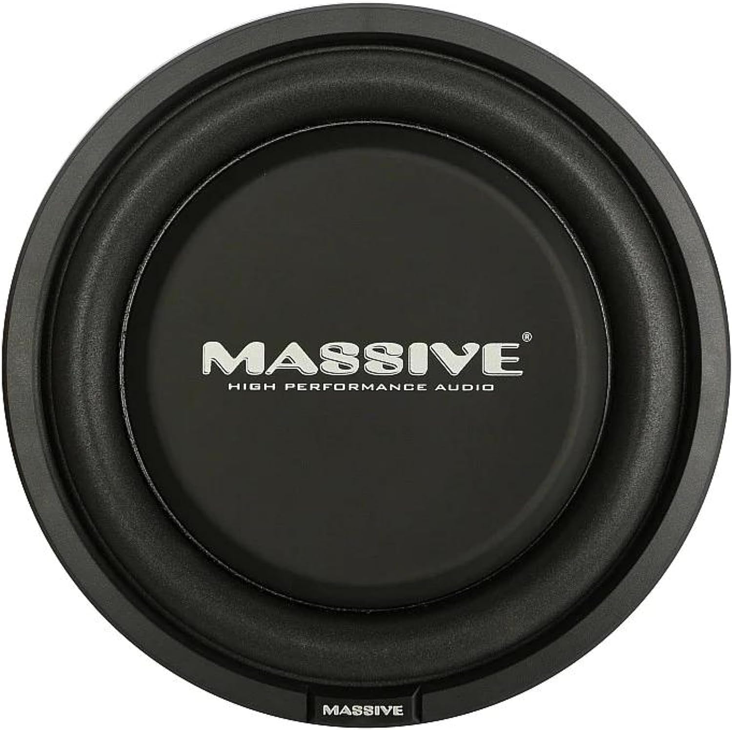 UFO10V2 10” Slim Subwoofer | 600W Max, 300W RMS, Dual 4 Ohm, Shallow Mount Design, Powerful Low-Profile Woofer for Tight Spaces & Deep Bass Car Audio Systems